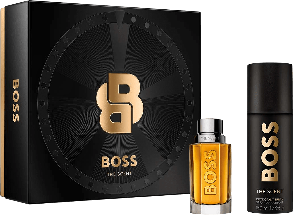 Gift Set The Scent EdT 50 ml + Deo Spray 150 ml, från HUGO BOSS.