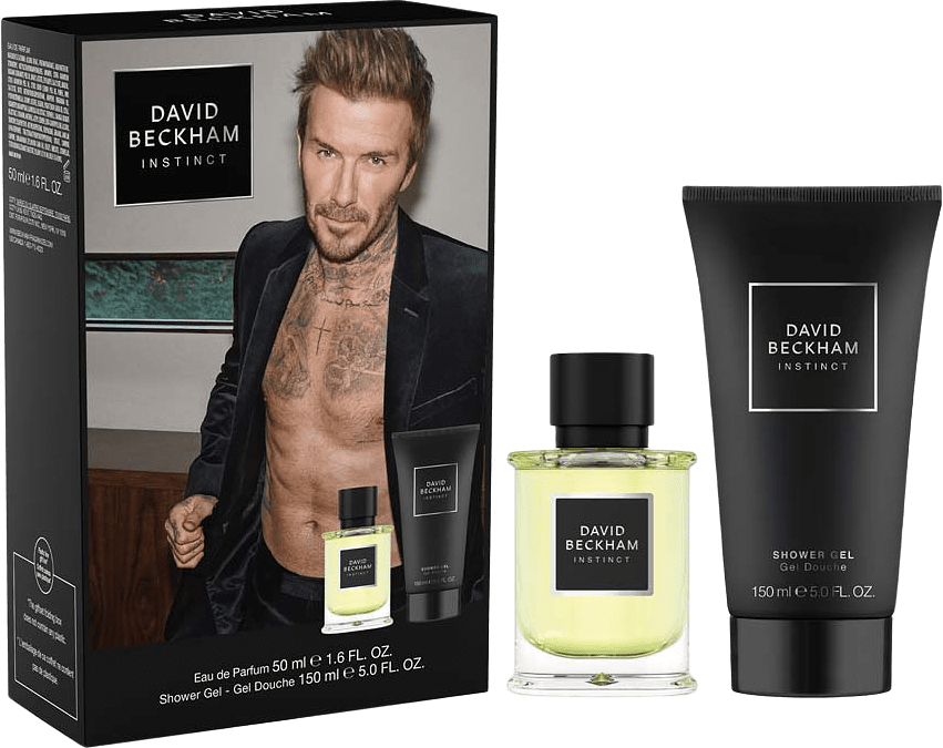 Gift Set Instinct Eau De Parfum 50 ml + Shower Gel 150 ml, från David Beckham.