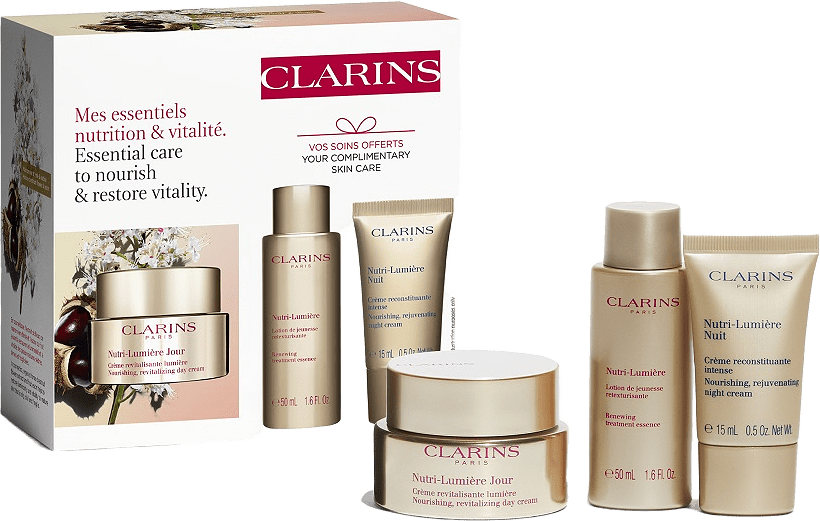 Giftset Nutri-Lumiere, från Clarins.