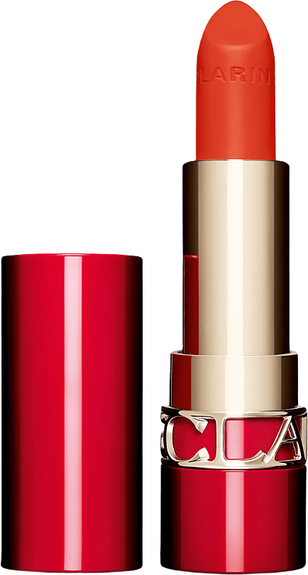 Joli Rouge Velvet Lipstick, från Clarins, i färgen Papaya.