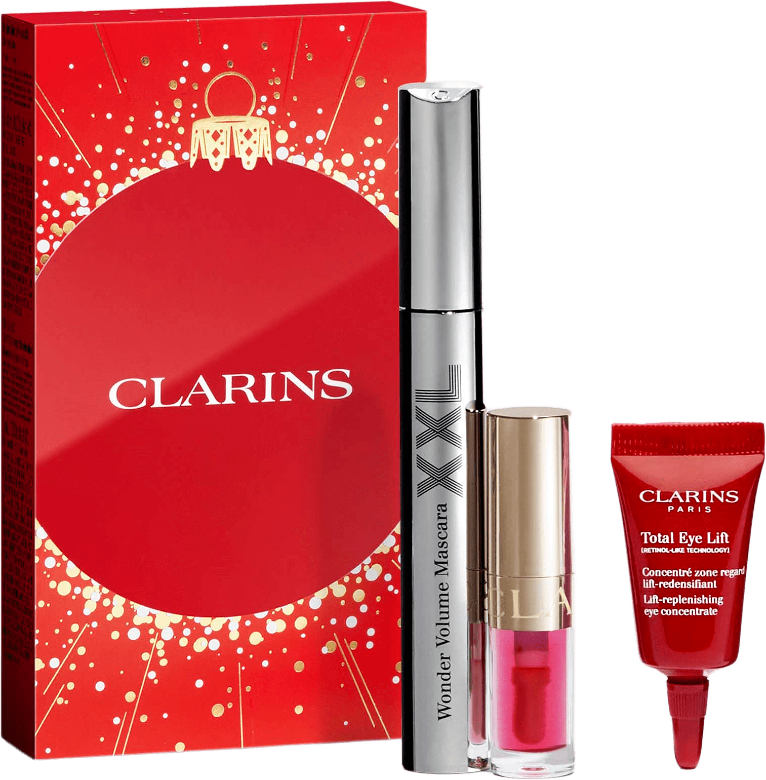 Holiday Gift set Wonder Volume XXL Mascara, från Clarins.