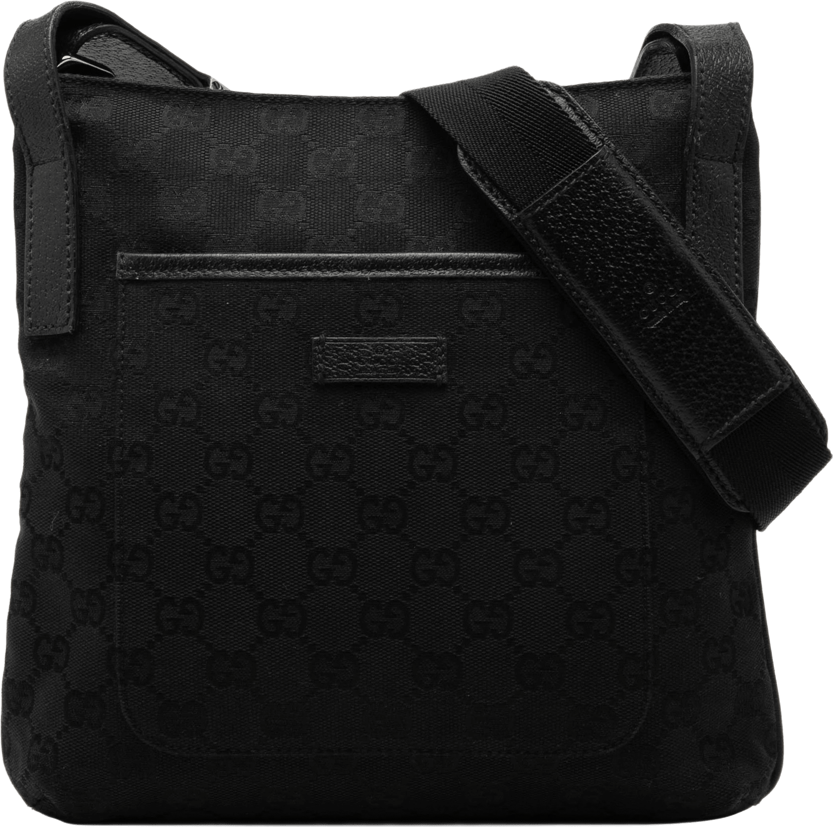 Gucci Gg Canvas Crossbody, från Luxclusif, i färgen black.