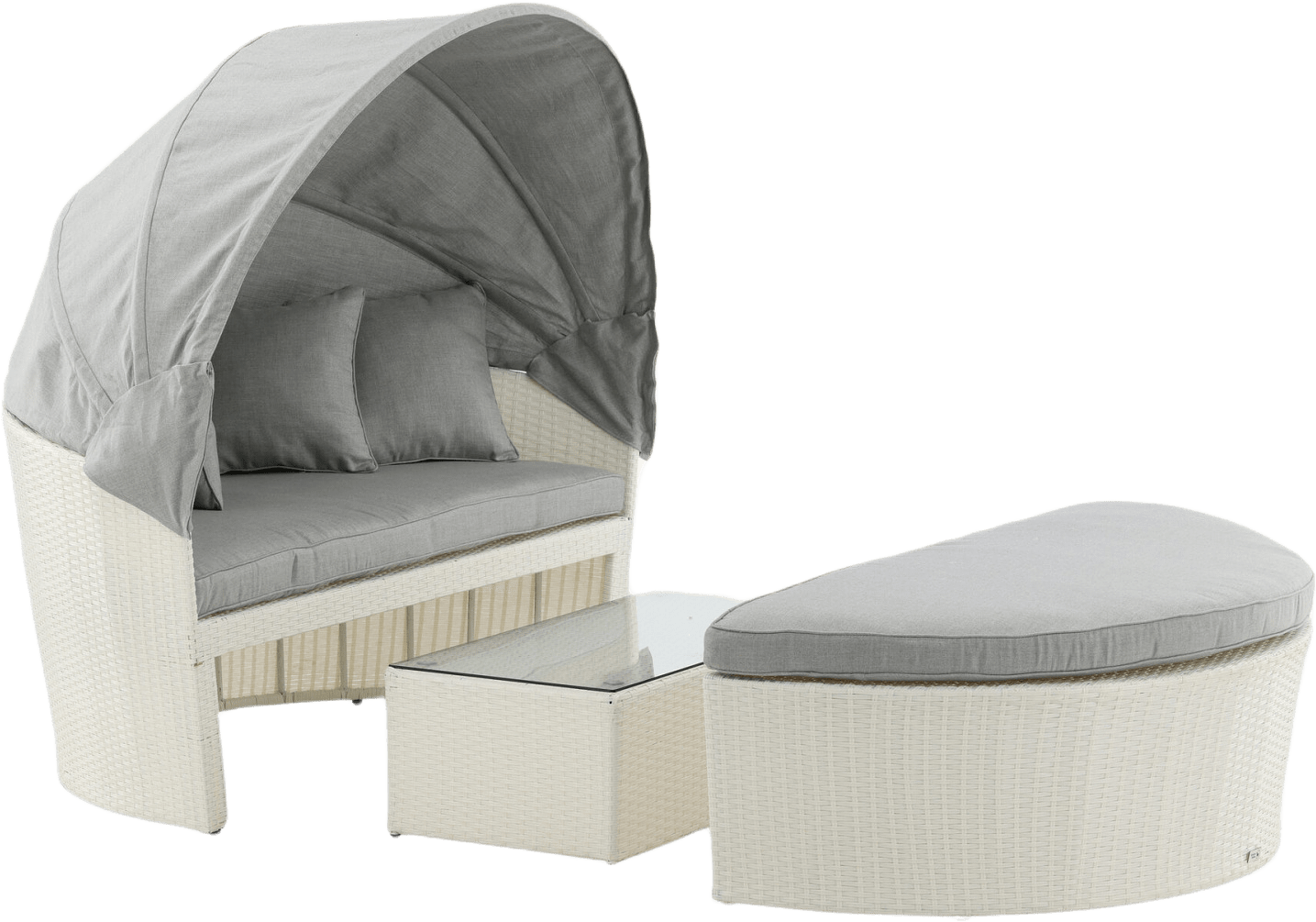 Padova Solstol, från Venture Home, i färgen white.