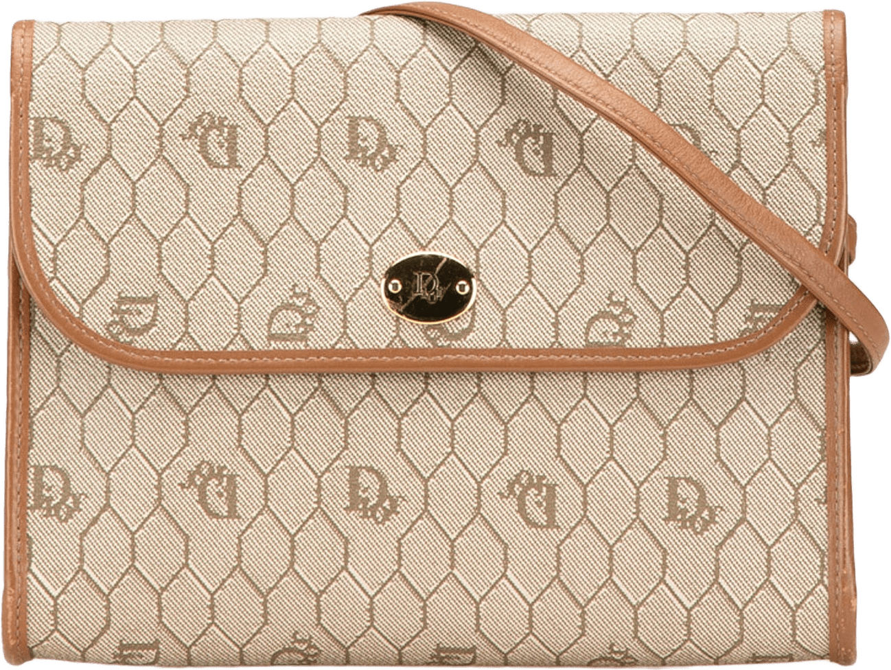 Dior Honeycomb Coated Canvas Crossbody