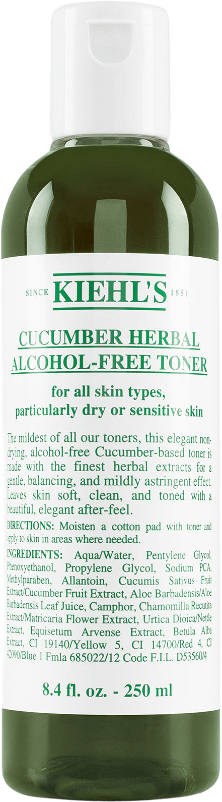 Cucumber Alcohol-free Toner, från Kiehls.