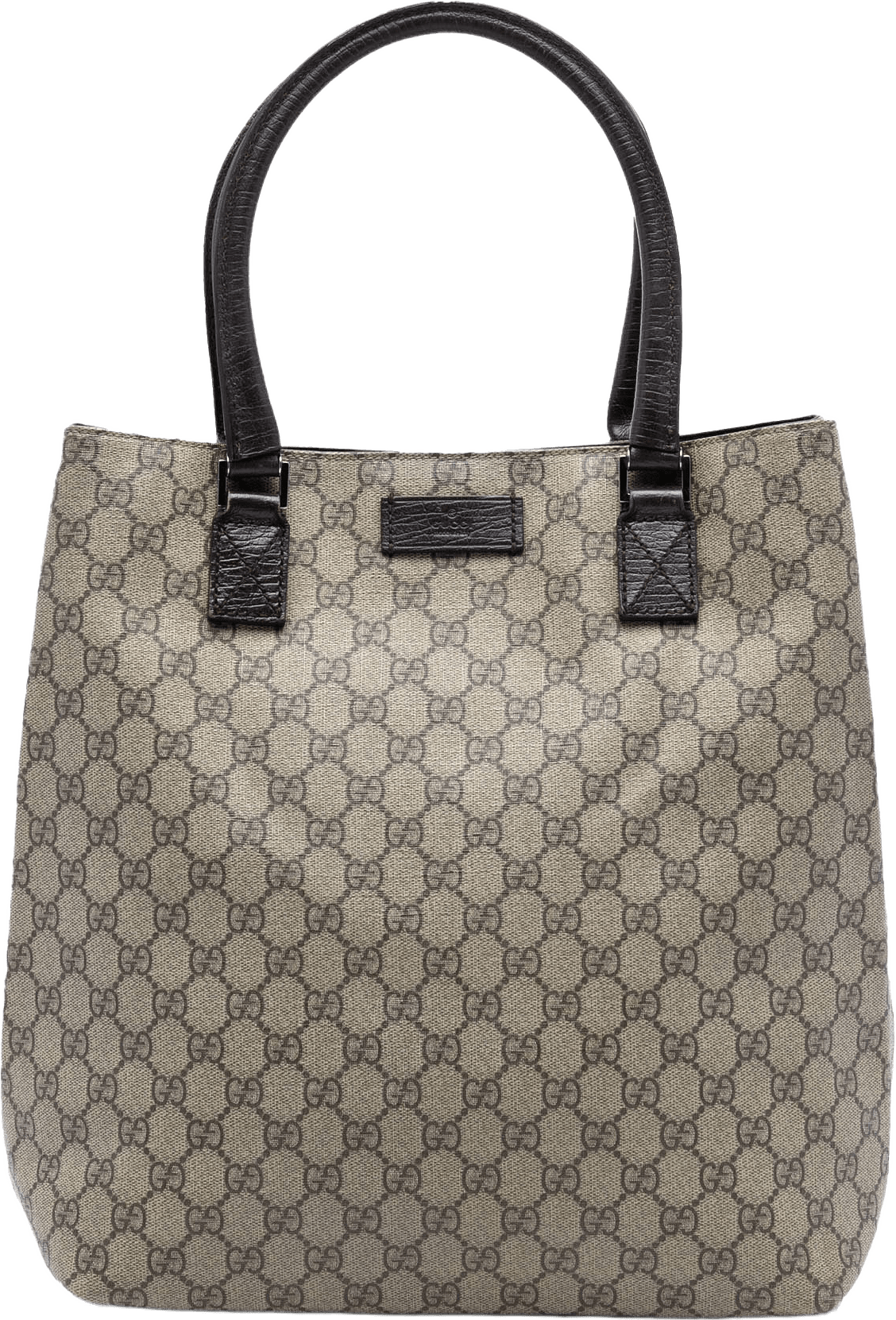Gucci Gg Supreme Tote, från Luxclusif, i färgen beige.