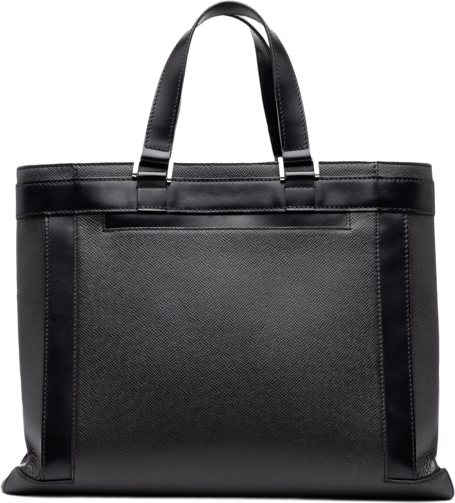 Louis Vuitton Taiga Kasbek Pm, från Luxclusif, i färgen svart.