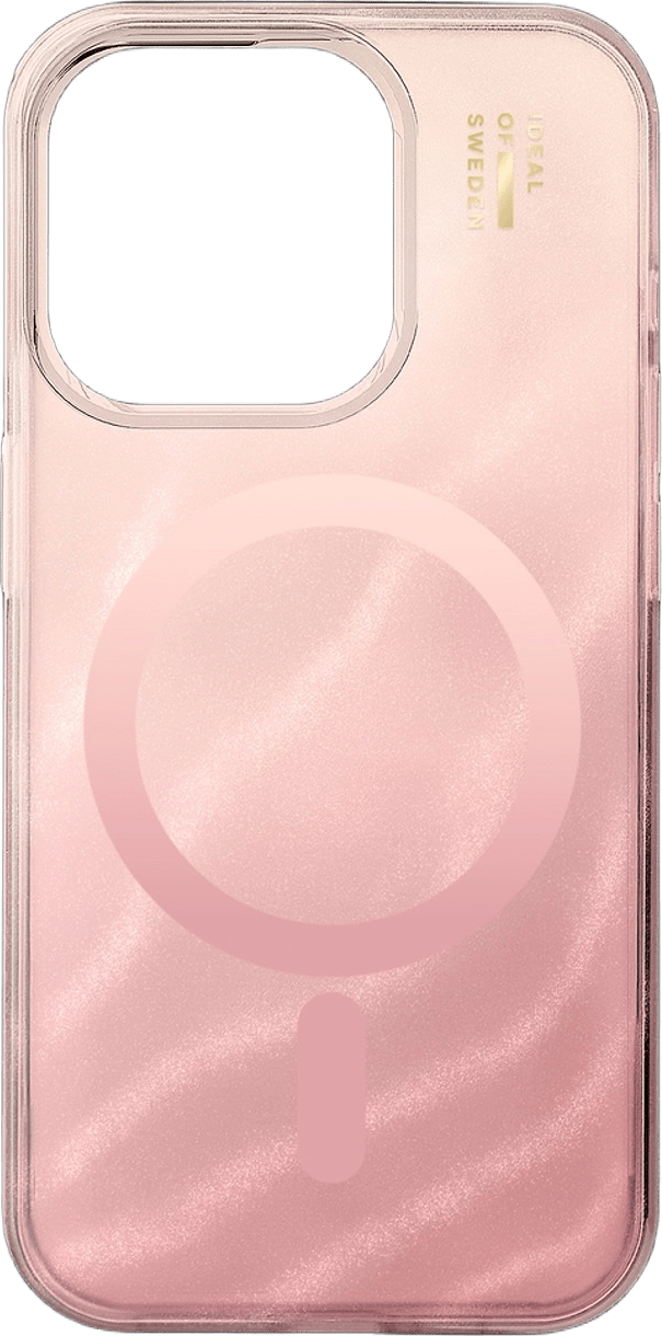 Clear Case Magsafe Iphone, från Ideal Of Sweden, i färgen pink.