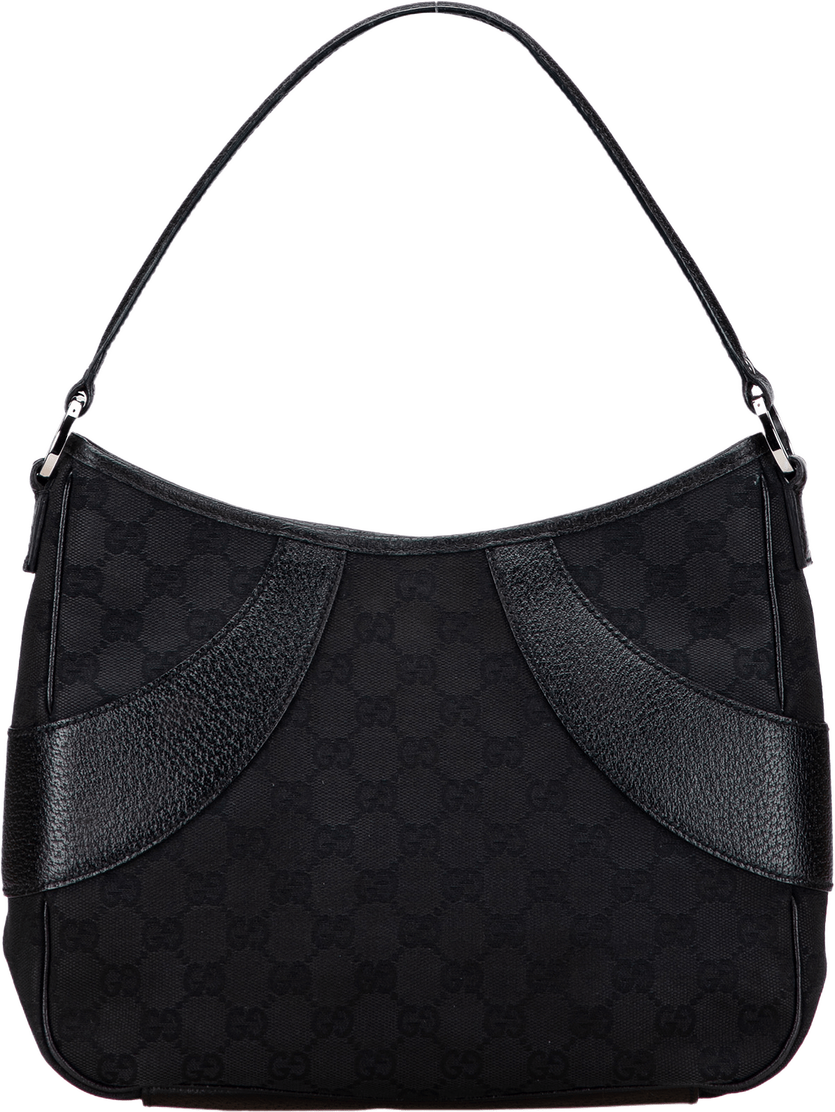 Gucci Gg Canvas Shoulder Bag, från Luxclusif, i färgen black.