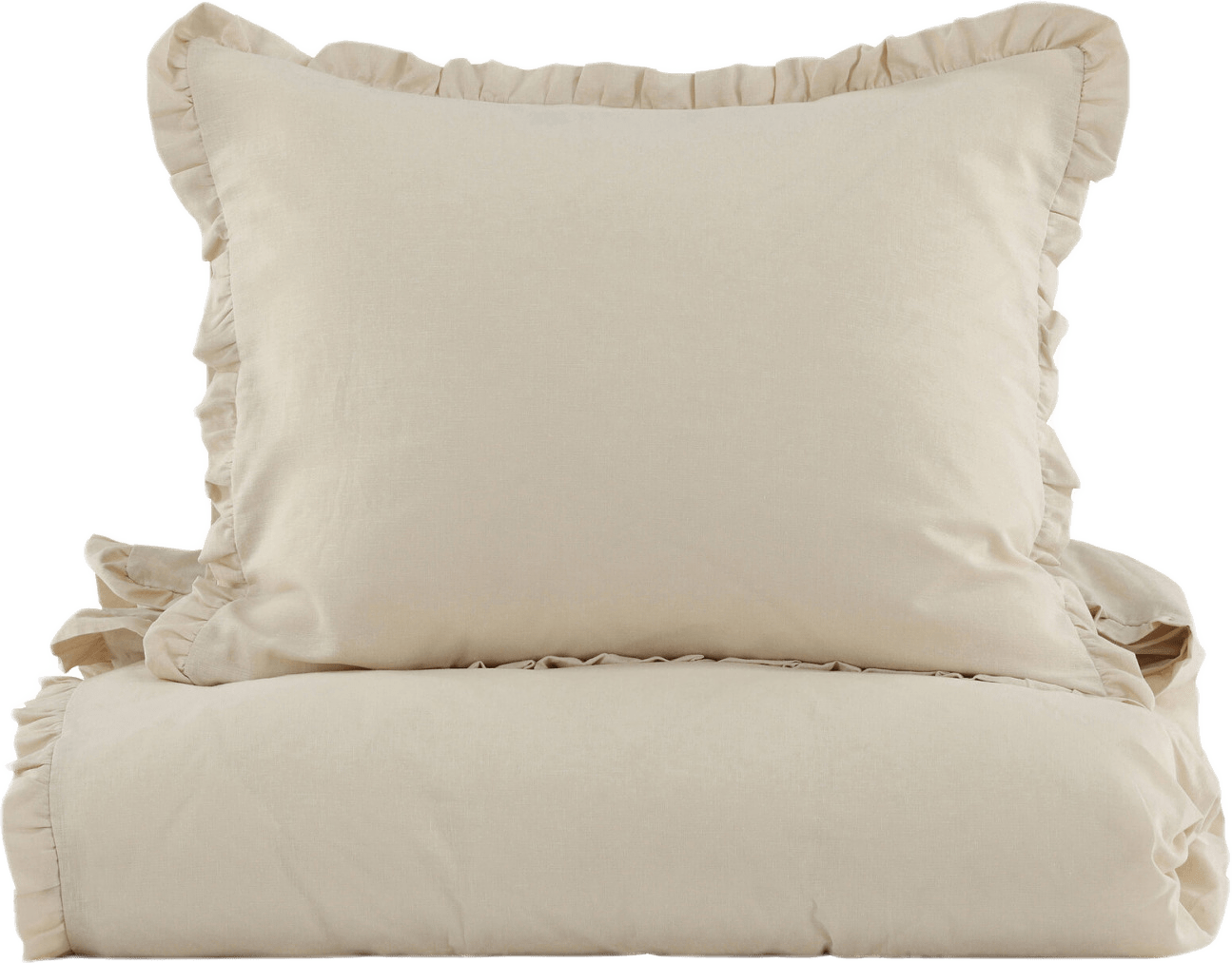 Lias Bäddset, från Venture Home, i färgen beige.