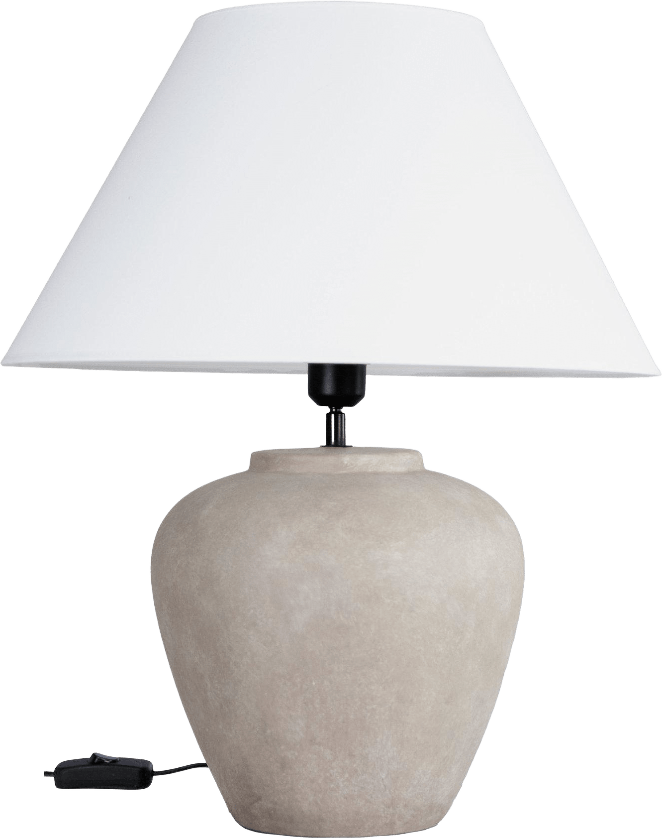 Lilly Bordslampa S, från PR Home, i färgen beige.