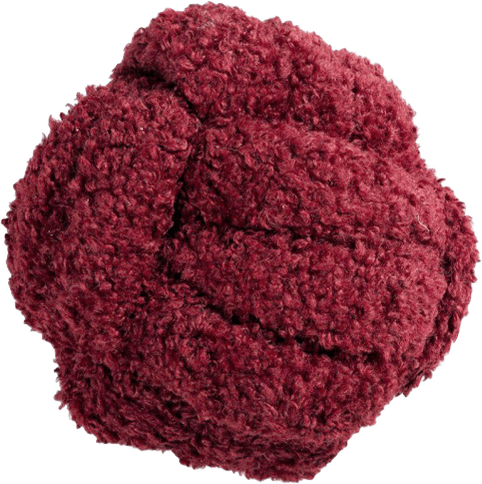 Lilo Prydnadskudde, från Svanefors, i färgen röd.