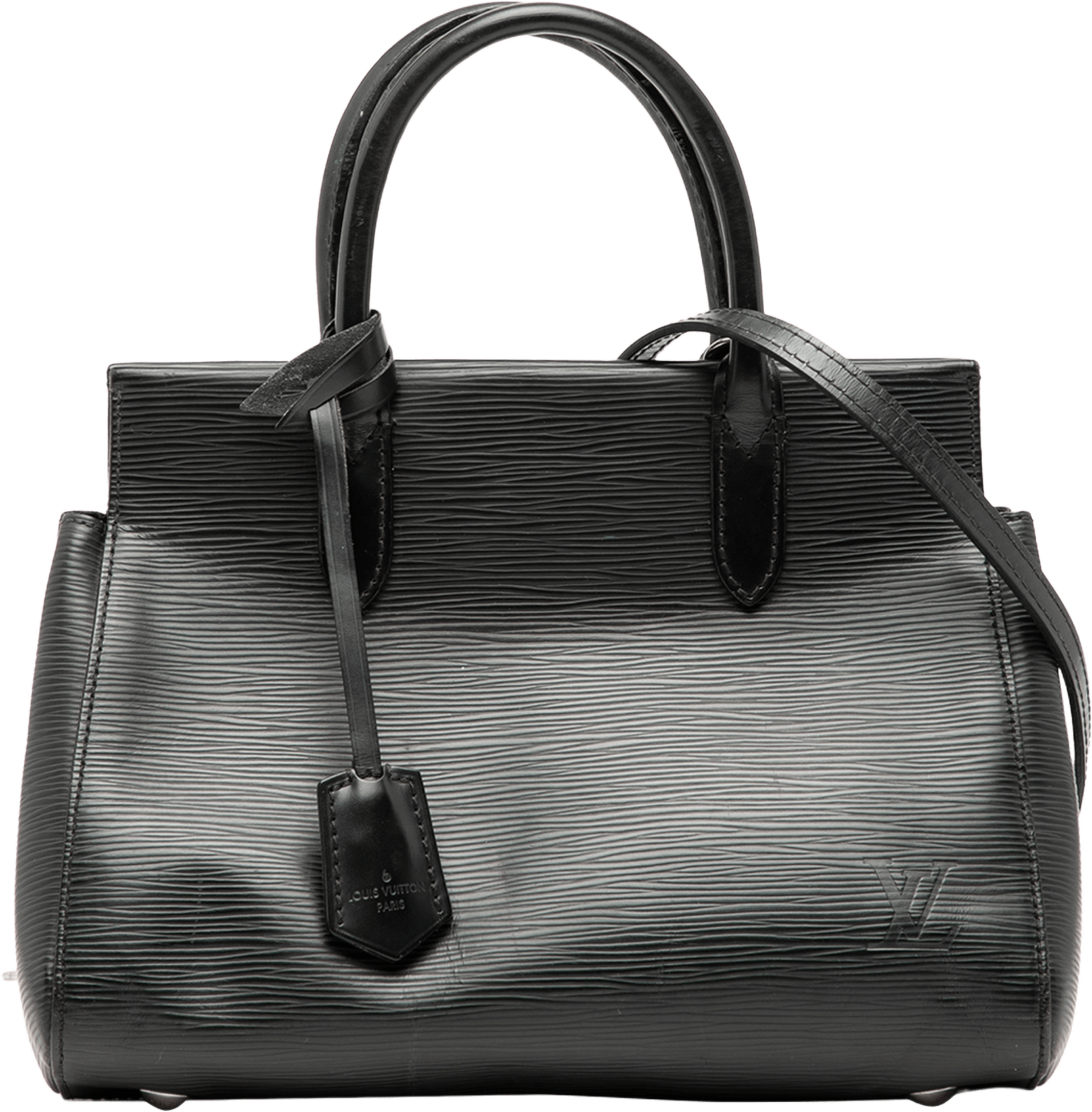 Louis Vuitton Epi Marly Bb, från Luxclusif, i färgen black.