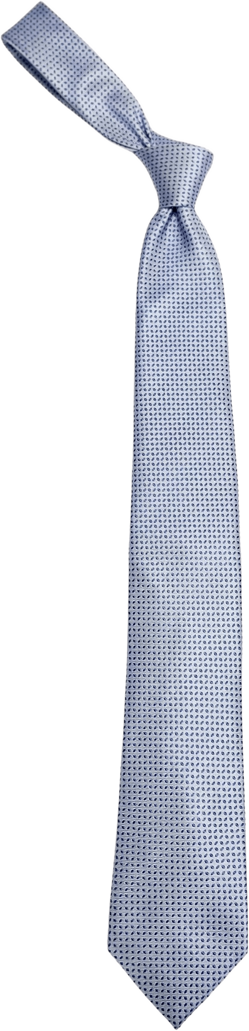 Silk Woven Pattern Tie, från John Henric, i färgen light blue.