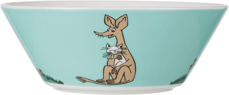 Muminskål, Ø 15 cm, från Arabia, i färgen Sniff.