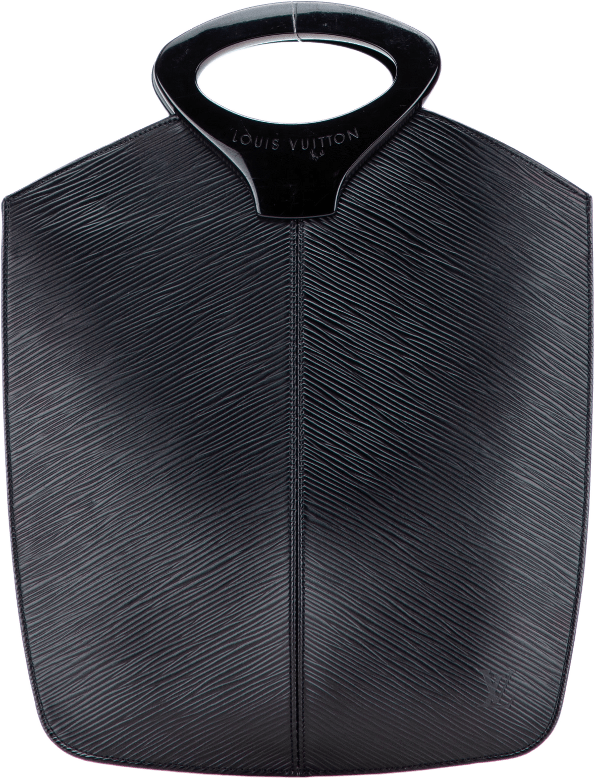 Louis Vuitton Epi Demi Lune, från Luxclusif, i färgen black.