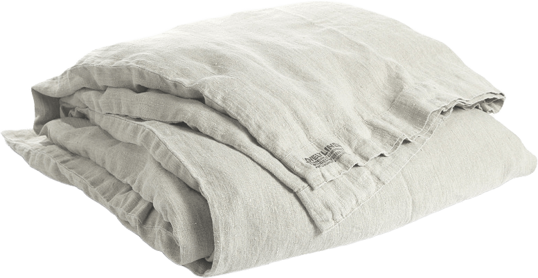 Påslakan Lovely - Tvättat Lin, från Lovely Linen, i färgen dark grey.