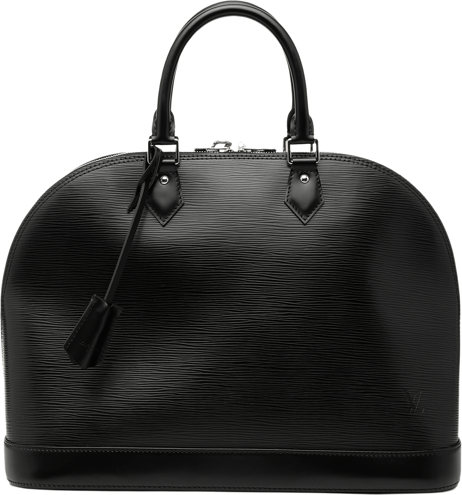 Louis Vuitton Epi Alma Gm, från Luxclusif, i färgen black.