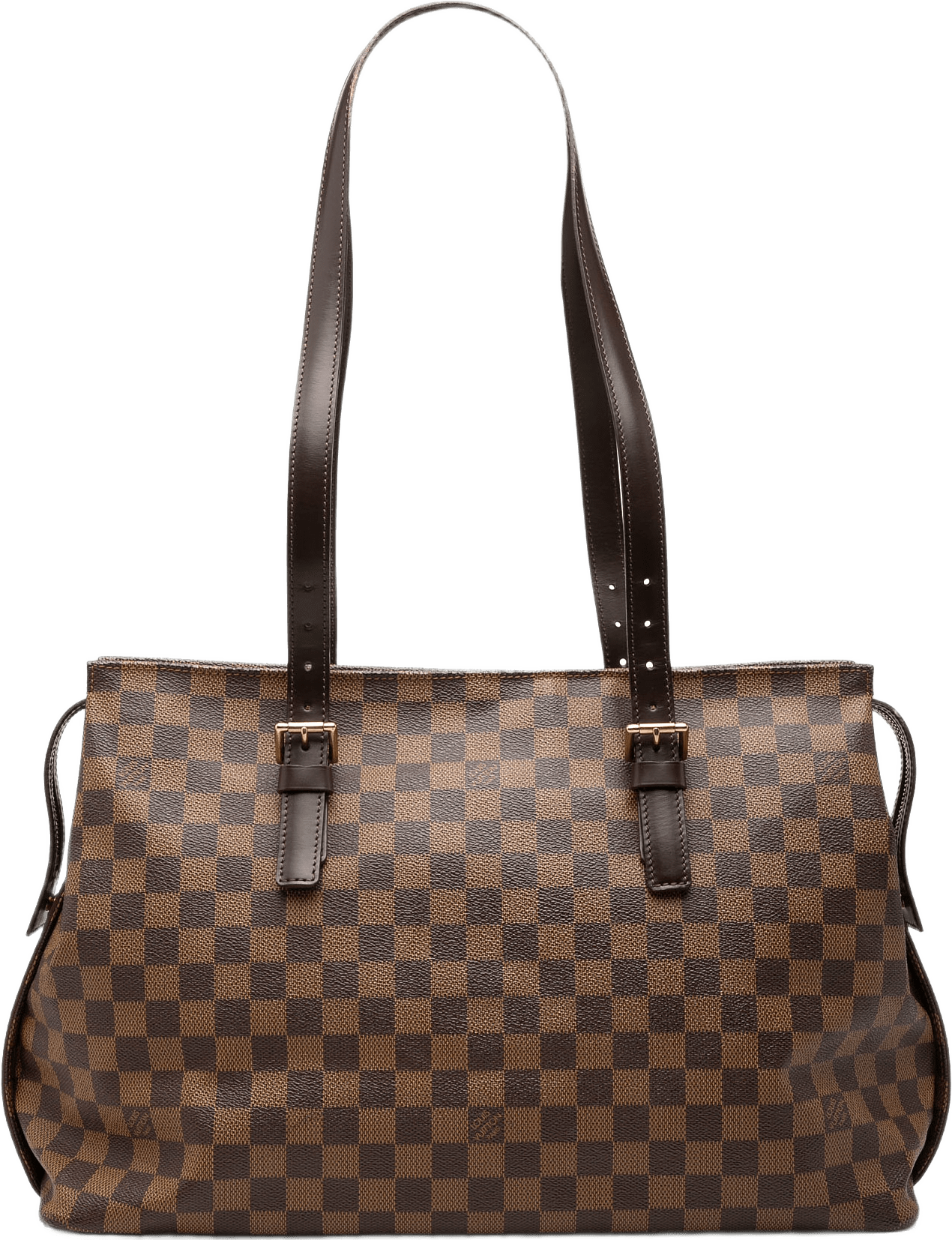 Louis Vuitton Damier Ebene Chelsea, från Luxclusif, i färgen brun.