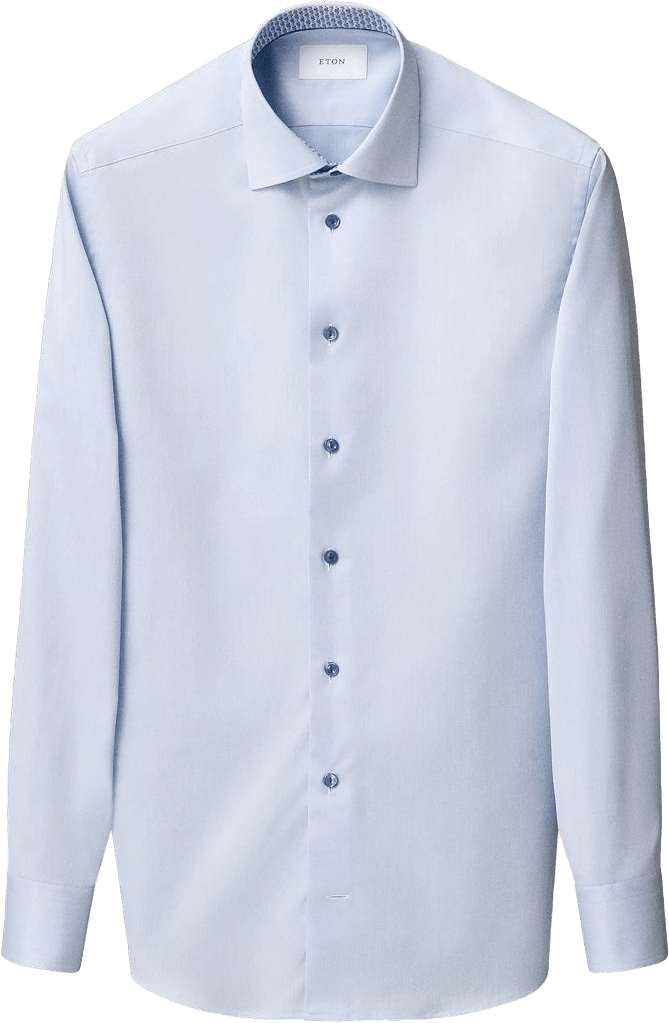 Signature Twill-skjorta Contemporary Fit, från Eton, i färgen light blue.