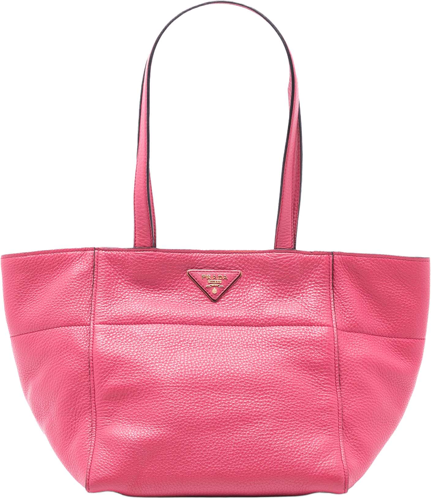 Prada Vitello Daino Tote, från Luxclusif, i färgen pink.