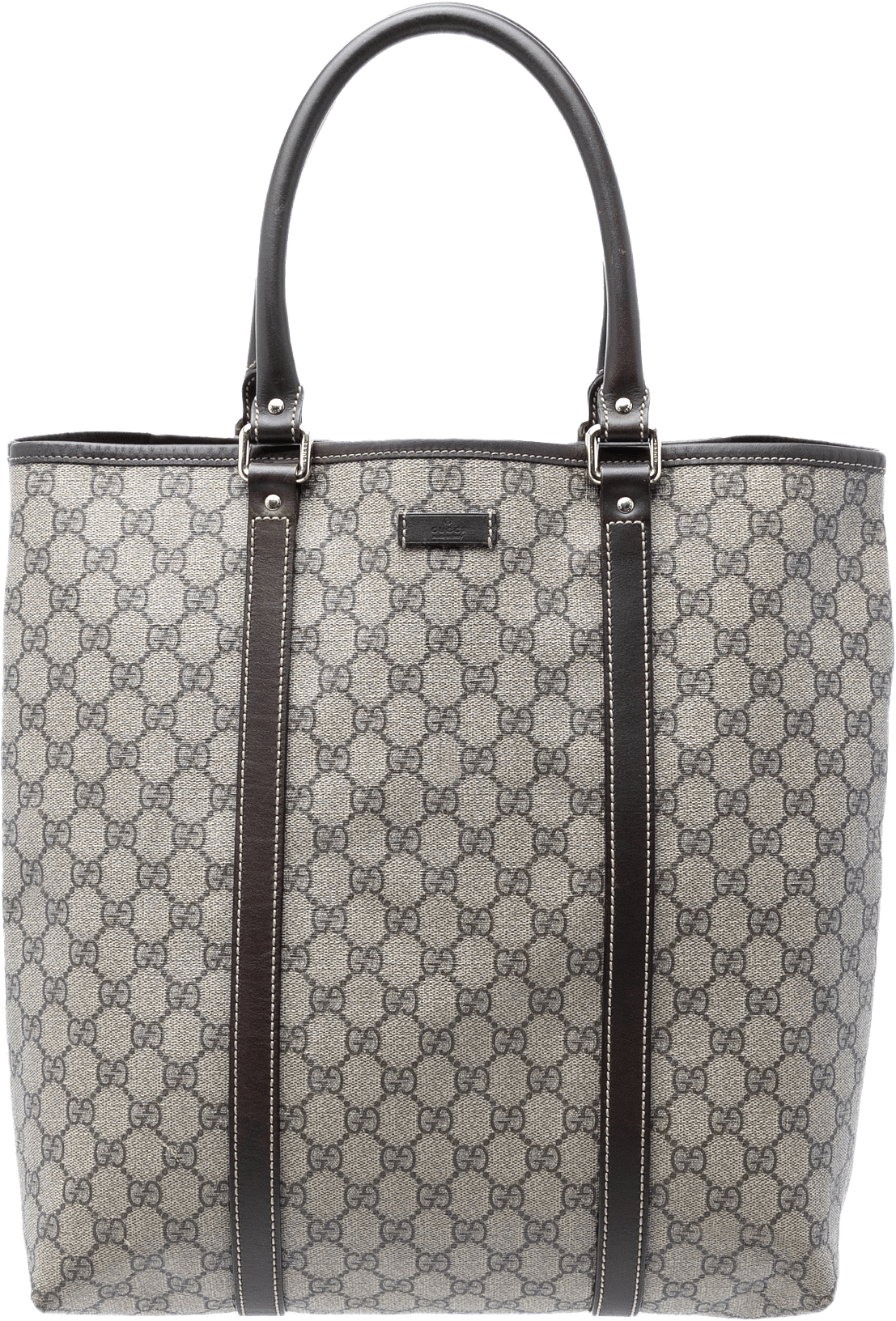 Gucci Gg Supreme Joy Vertical Tote, från Luxclusif, i färgen beige.