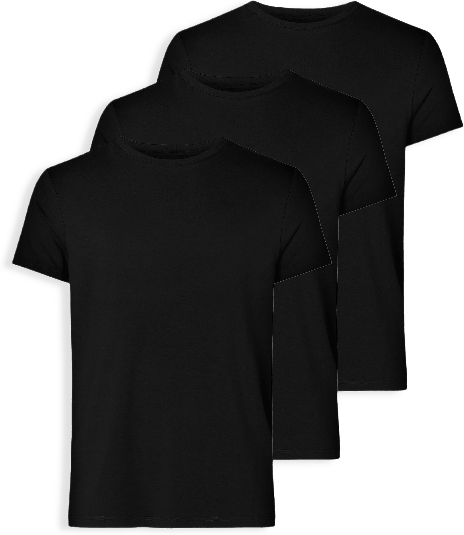 3-pack Bambu, T-shirt O-neck, Navy