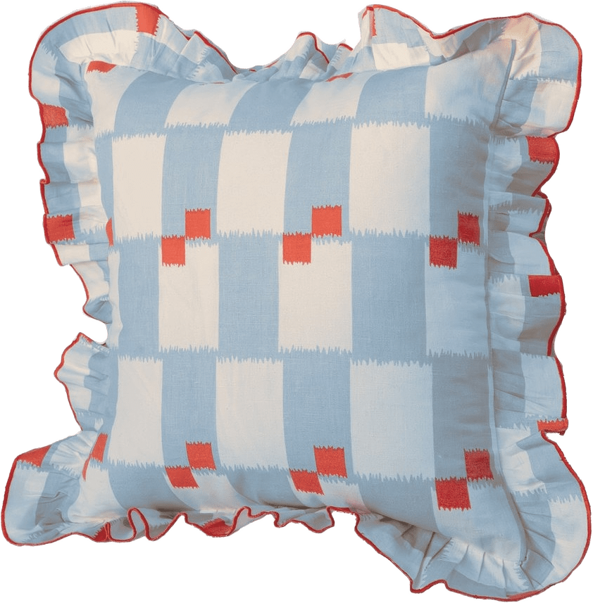 Chester Kuddfodral - 40x40 Cm, från Pick A Poppy, i färgen light blue.