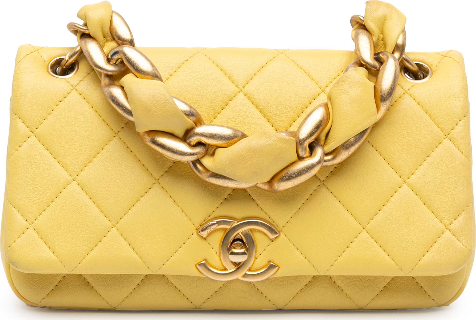 Chanel Quilted Lambskin Chain Is More Flap