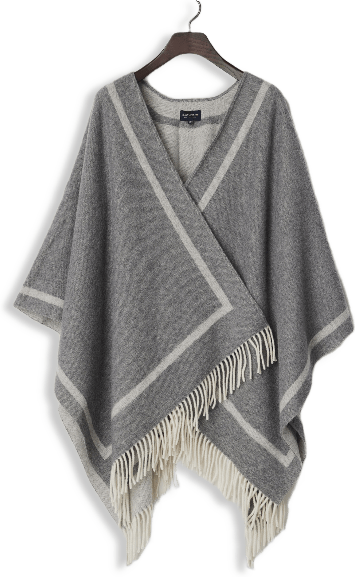 Palma Recycled Wool Blend Fringe Poncho