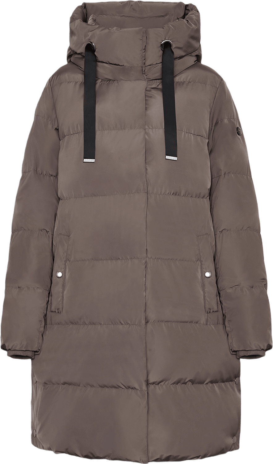 Leona Coat, från Saki, i färgen mole brown.