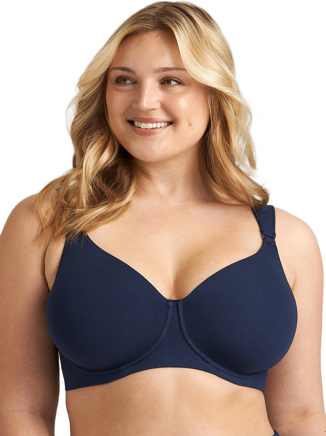 Organic Cotton T-shirt Bh, från Miss Mary of Sweden, i färgen mörkblå.