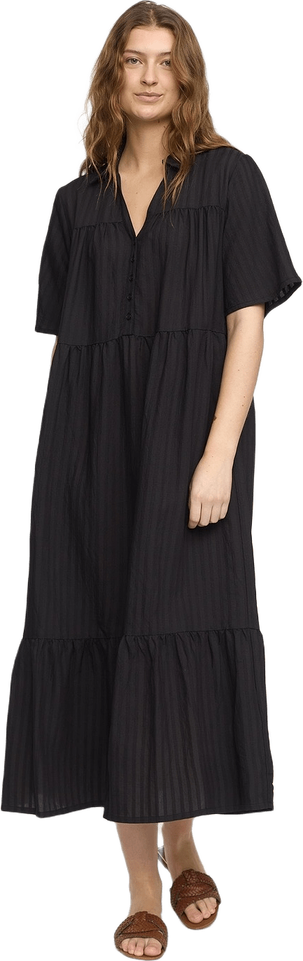 Srchloe Midi Dress - Black