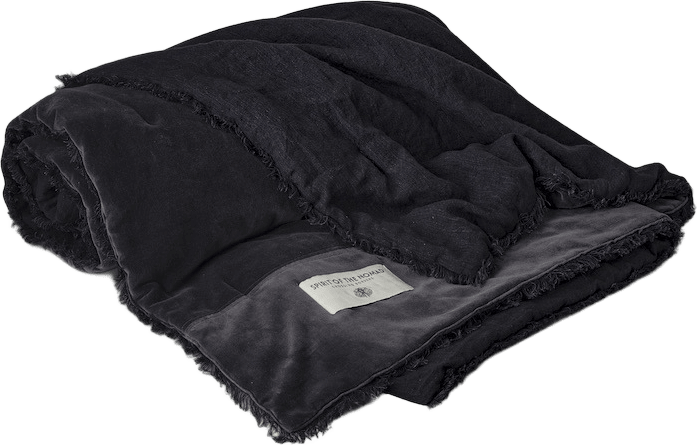 Överkast, från Spirit of the Nomad, i färgen lava grey.