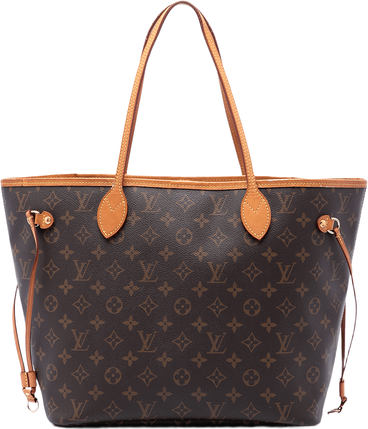 Louis Vuitton Monogram Neverfull Mm, från Luxclusif, i färgen brun.