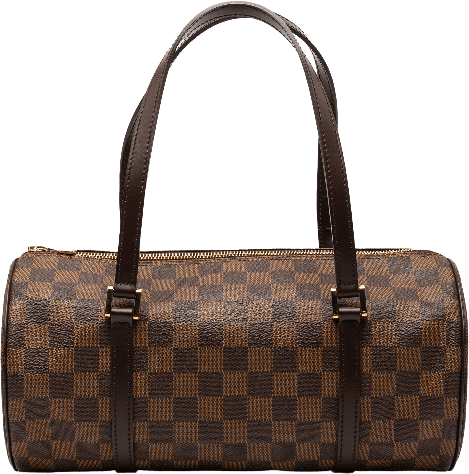 Louis Vuitton Damier Ebene Papillon 30, från Luxclusif, i färgen brown.
