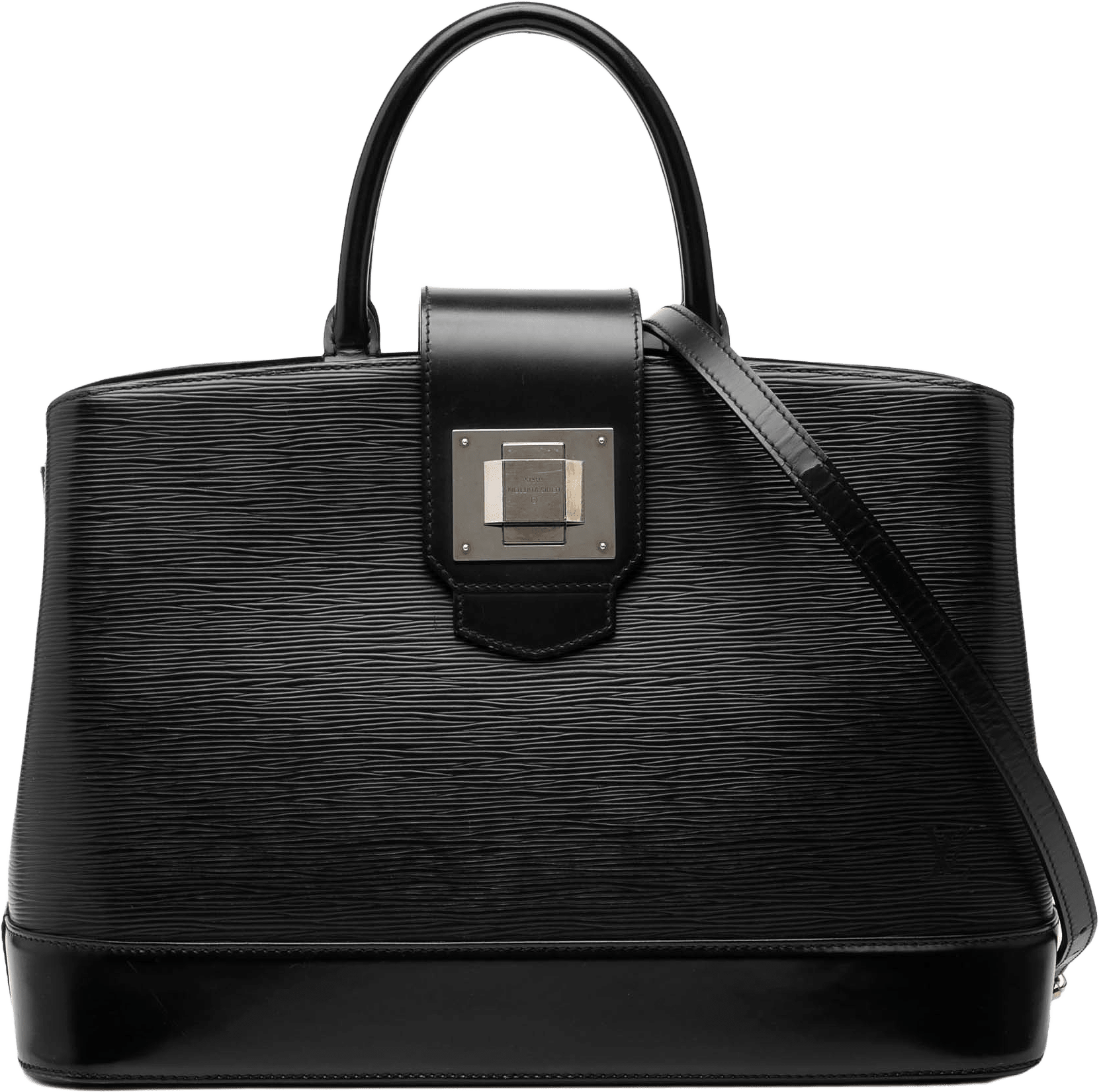 Louis Vuitton Epi Mirabeau Gm, från Luxclusif, i färgen black.