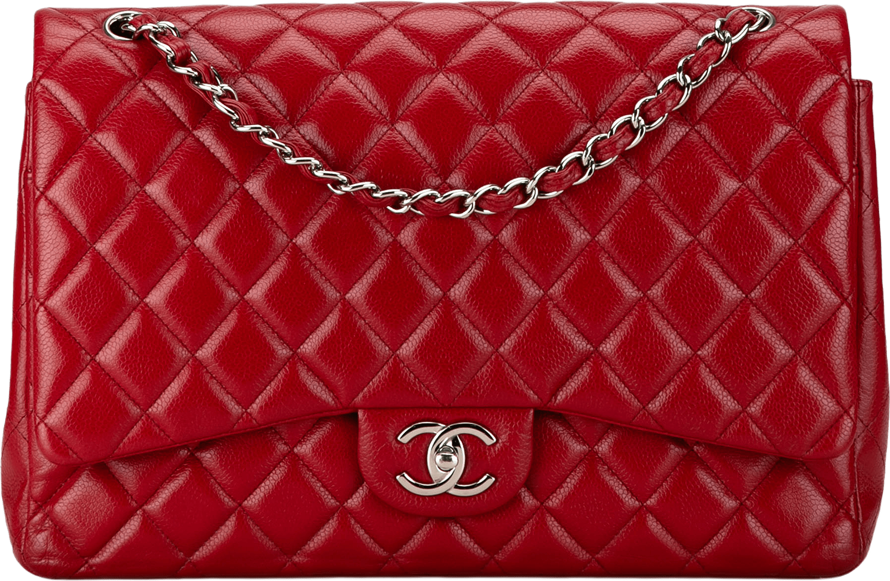 Chanel Maxi Classic Caviar Double Flap