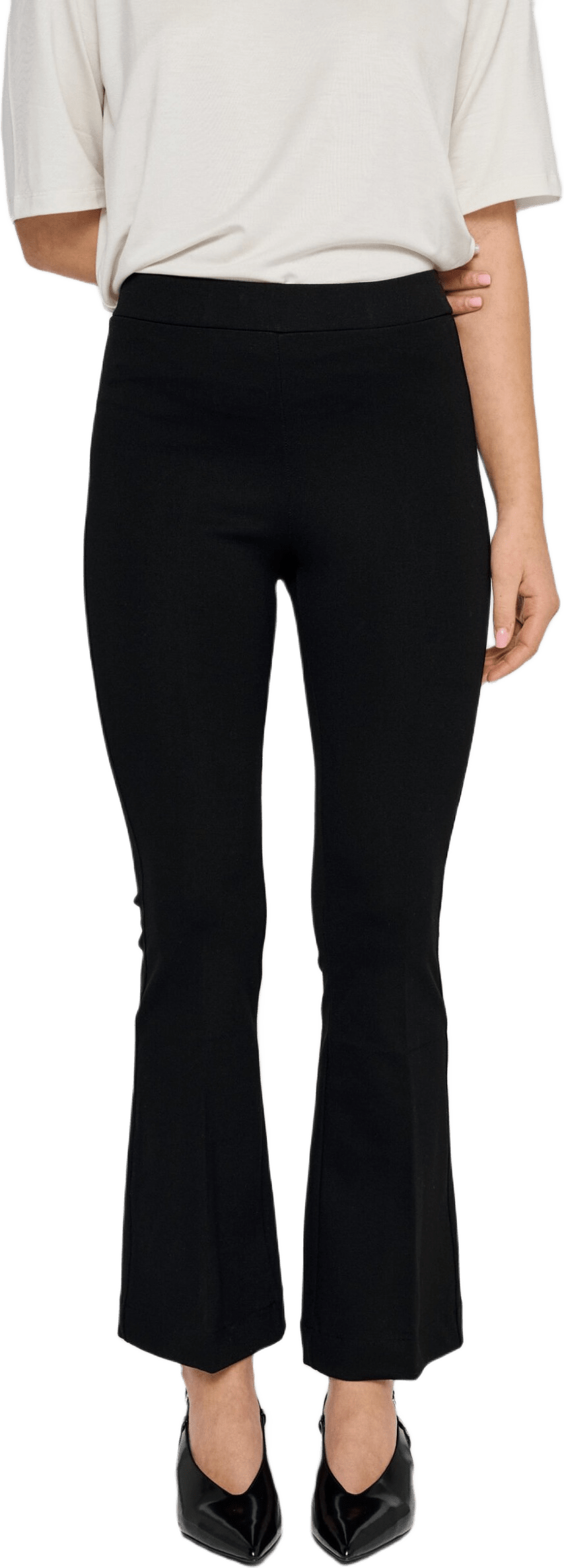 Lana Flare Pants - Black