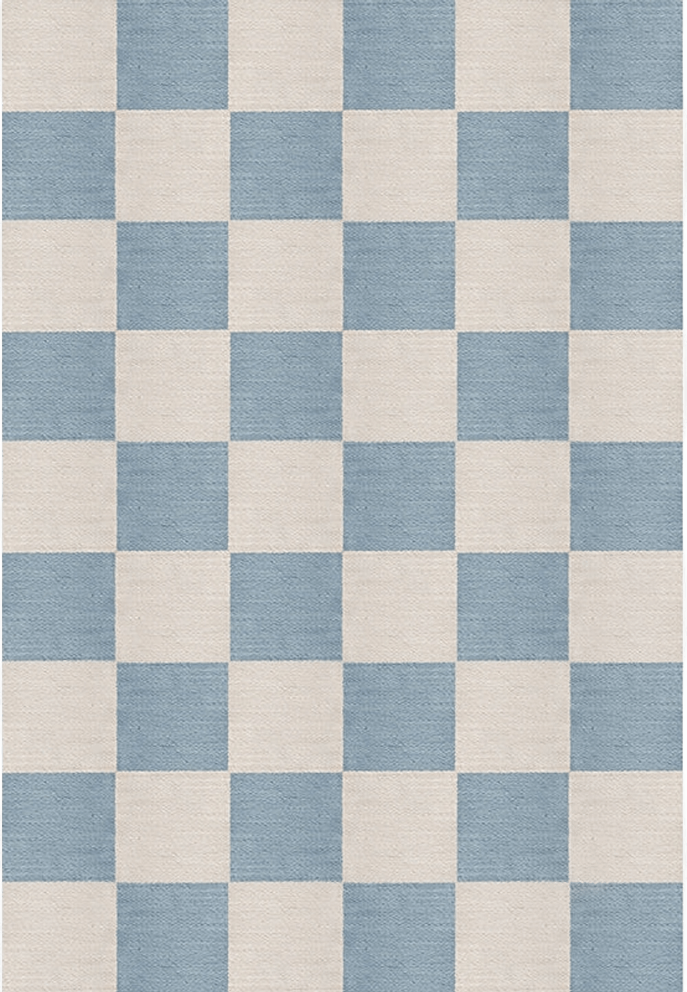 Chess Ullmatta Cornflower Blue 280x270 cm, från Layered, i färgen blå.