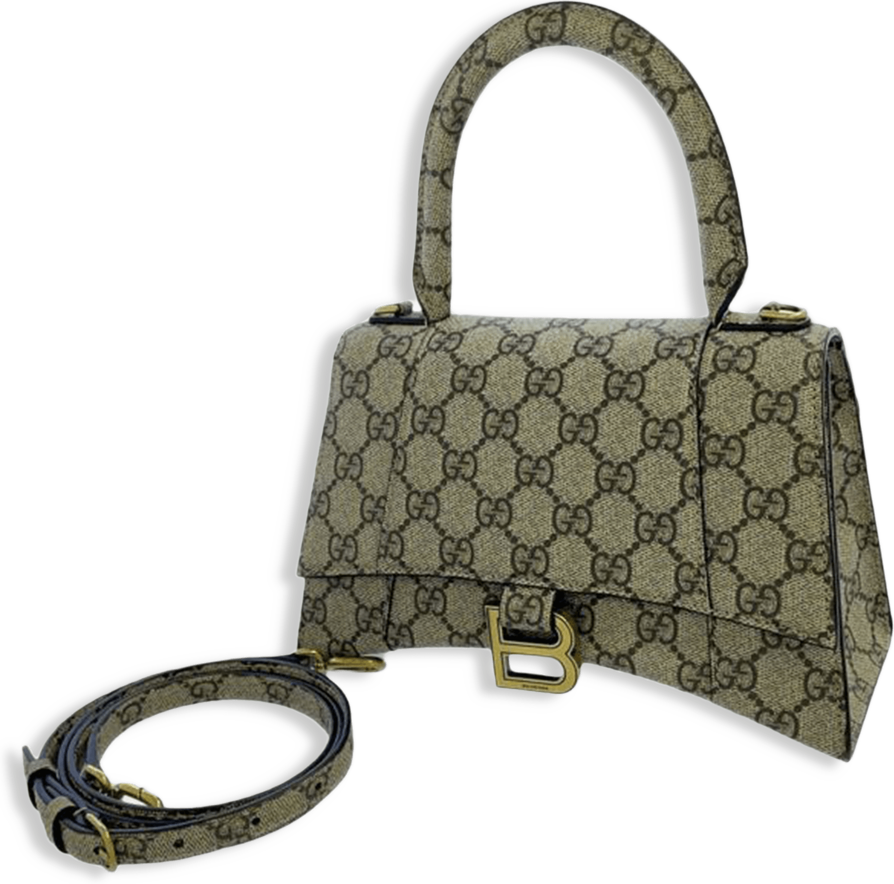 Gucci Small The Hacker Project Gg Supreme Hourglass Satchel