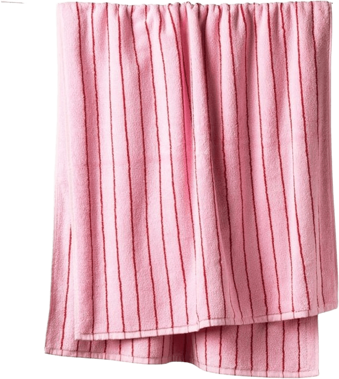 Handduk Naram 70 X 140 Cm, från Bongusta, i färgen rosa.