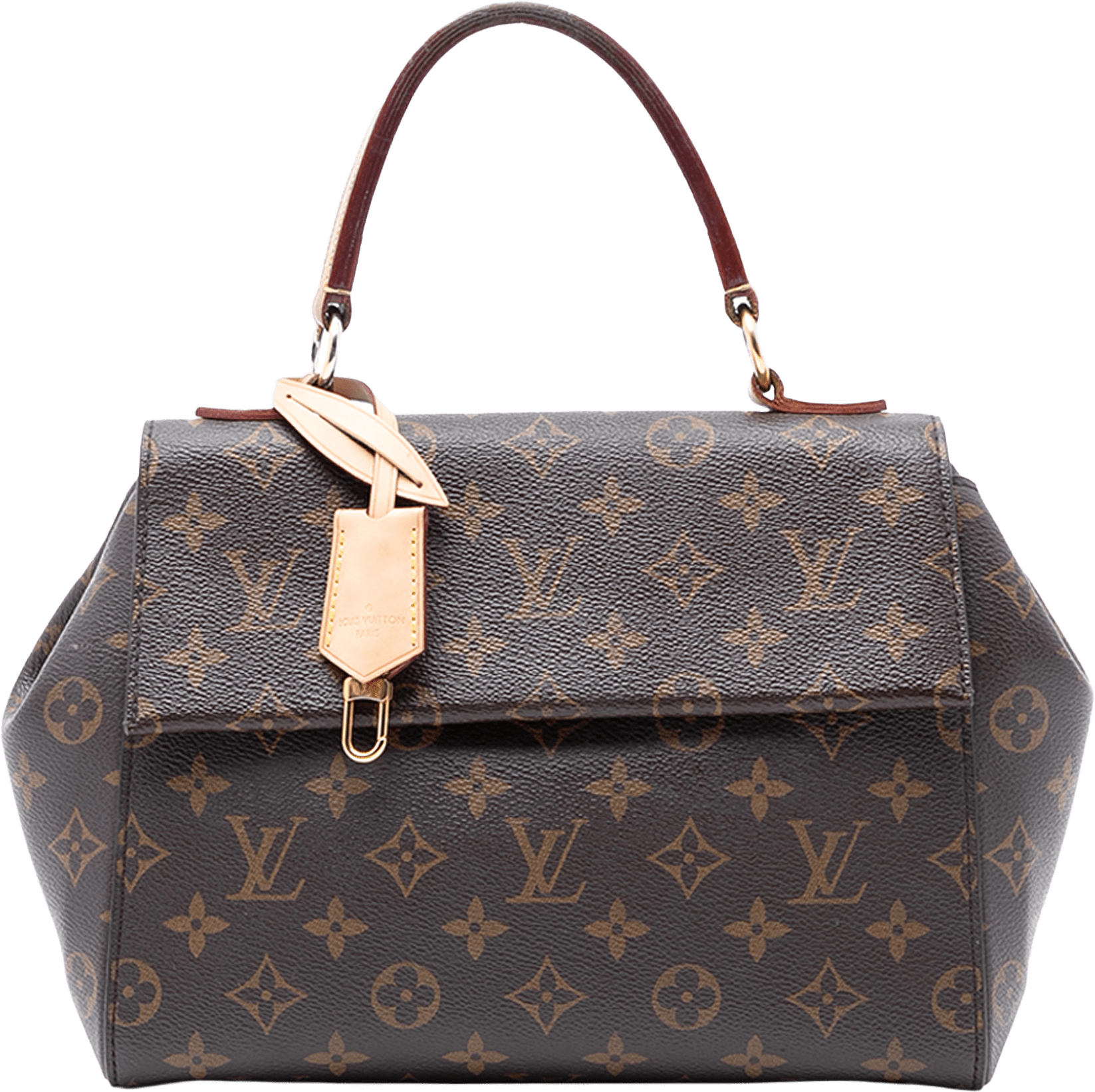 Louis Vuitton Monogram Cluny Bb, från Luxclusif, i färgen brown.