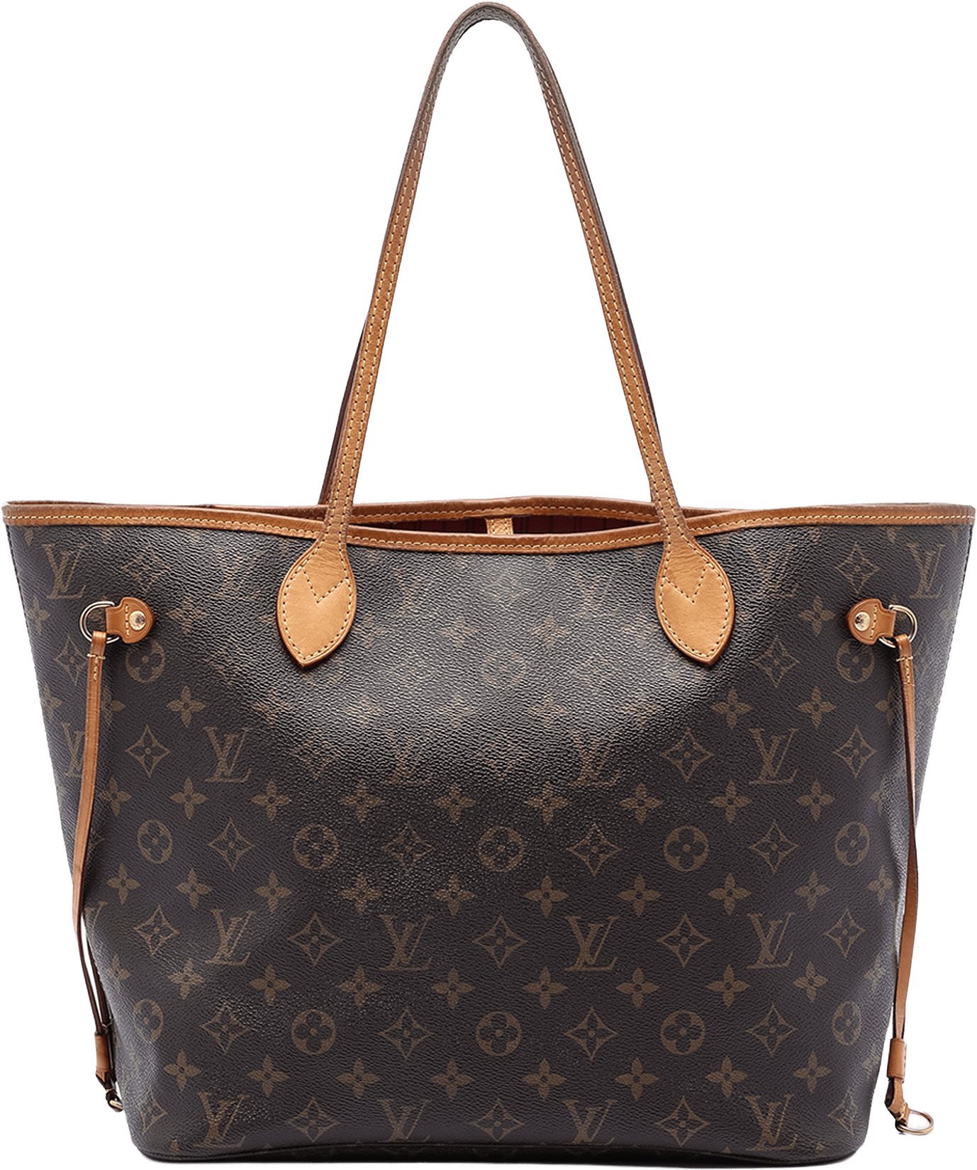 Louis Vuitton Monogram Neverfull Mm, från Luxclusif, i färgen brown.