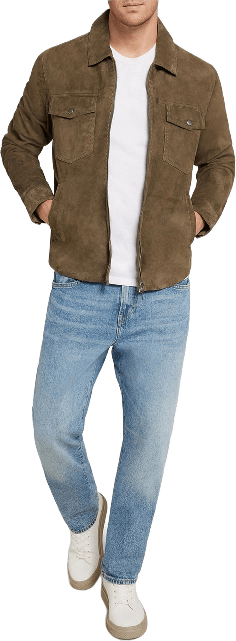 Ze Shirt, från ROCKANDBLUE, i färgen light olive.