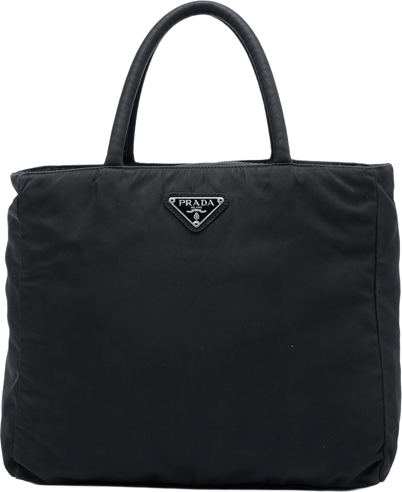 Prada Tessuto Tote, från Luxclusif, i färgen svart.