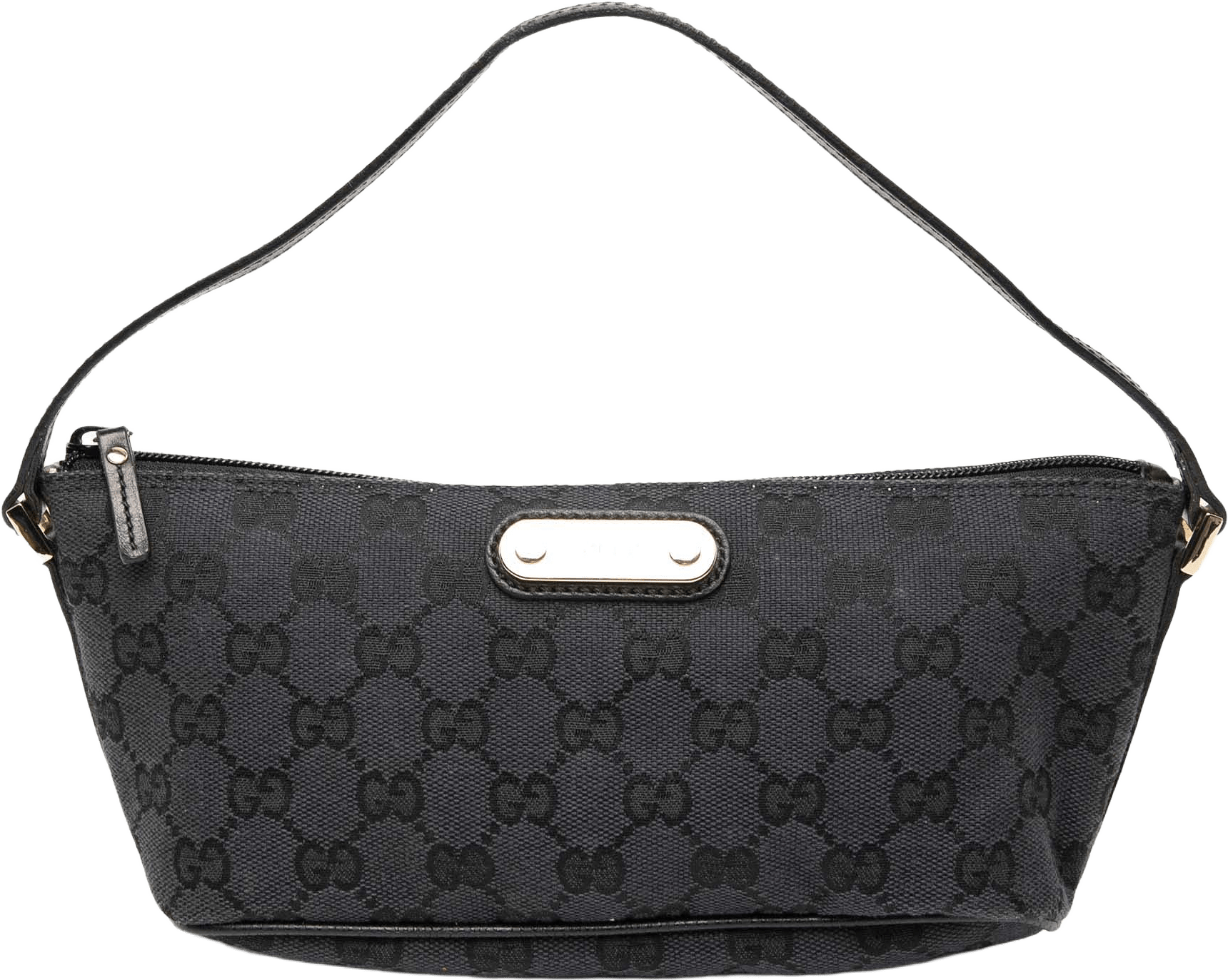 Gucci Gg Canvas Boat, från Luxclusif, i färgen black.