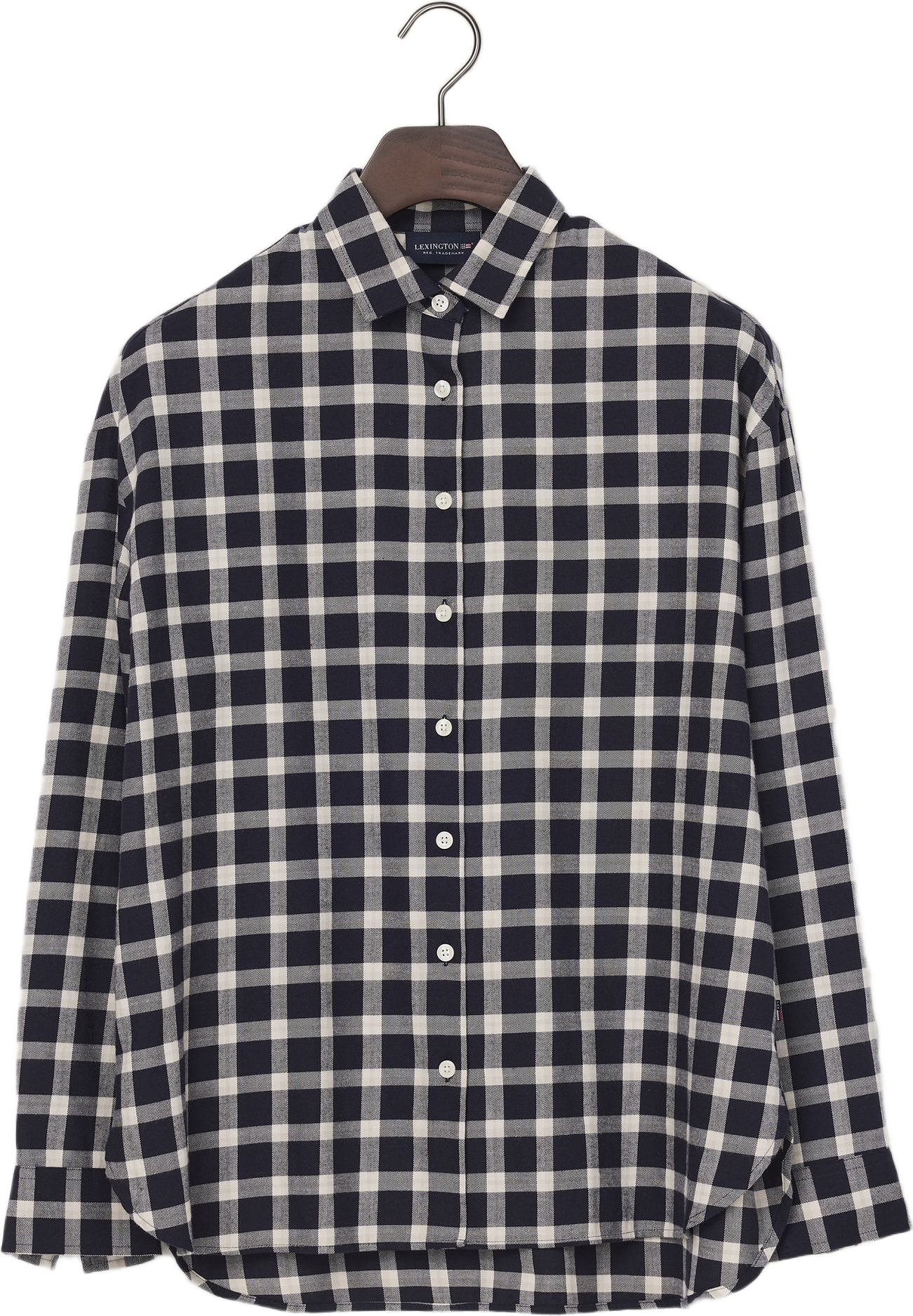 Edith Organic Cotton Flannel Check Shirt