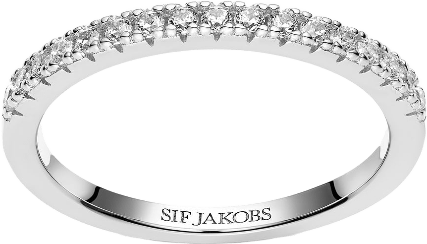 Ring Ellera, från Sif Jakobs Jewellery, i färgen white.