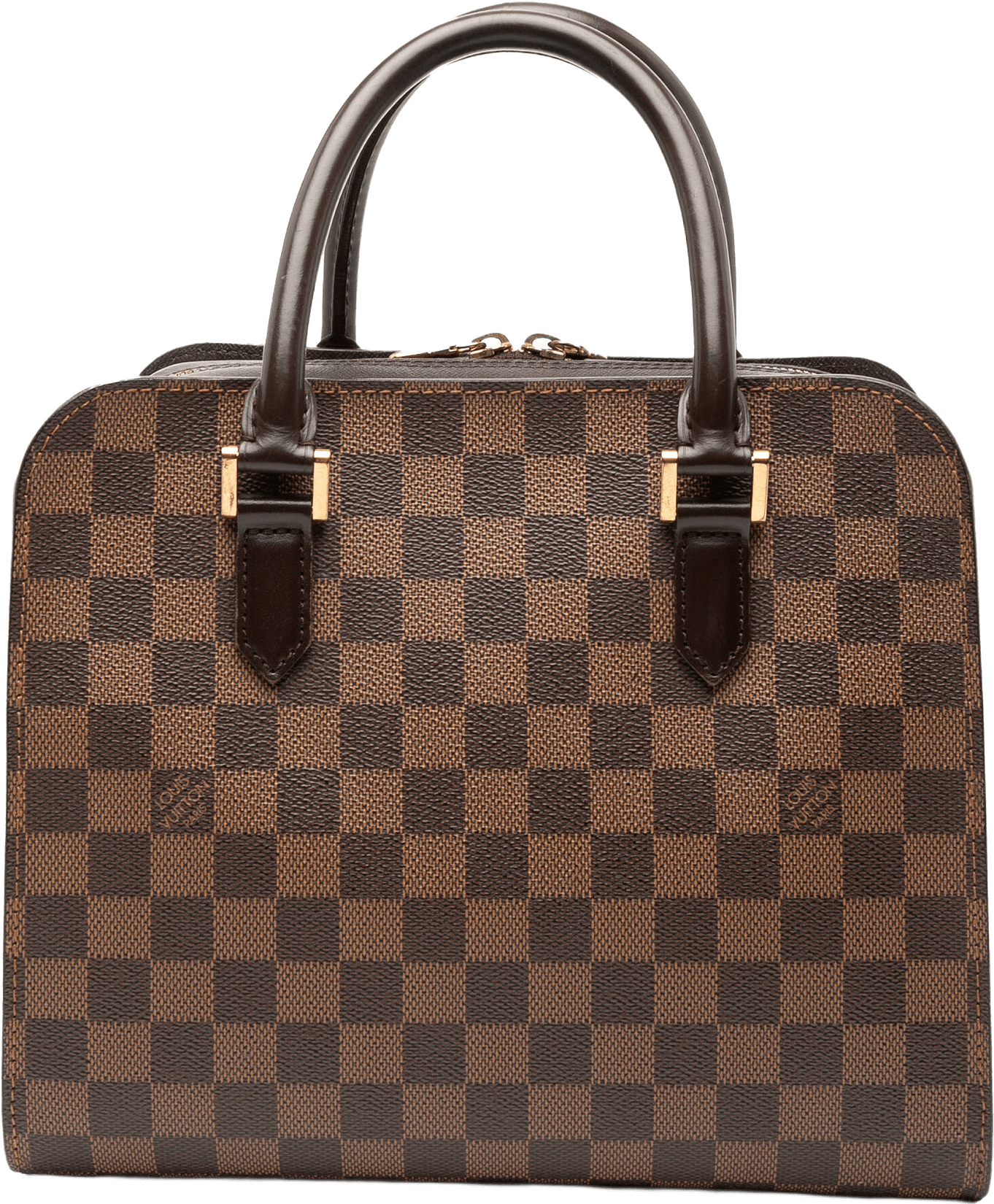 Louis Vuitton Damier Ebene Triana, från Luxclusif, i färgen brown.